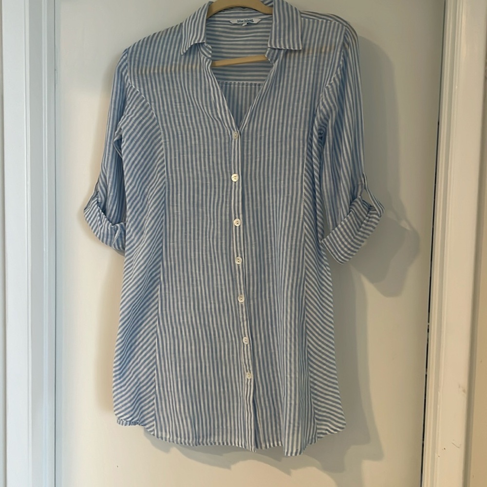 Lightweight beach cover up tunic